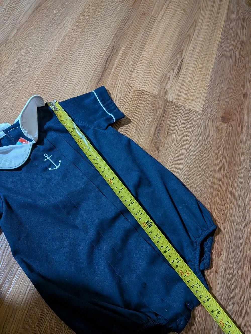 Shrimp & Grits Baby Sailor Outfit 18 Months
